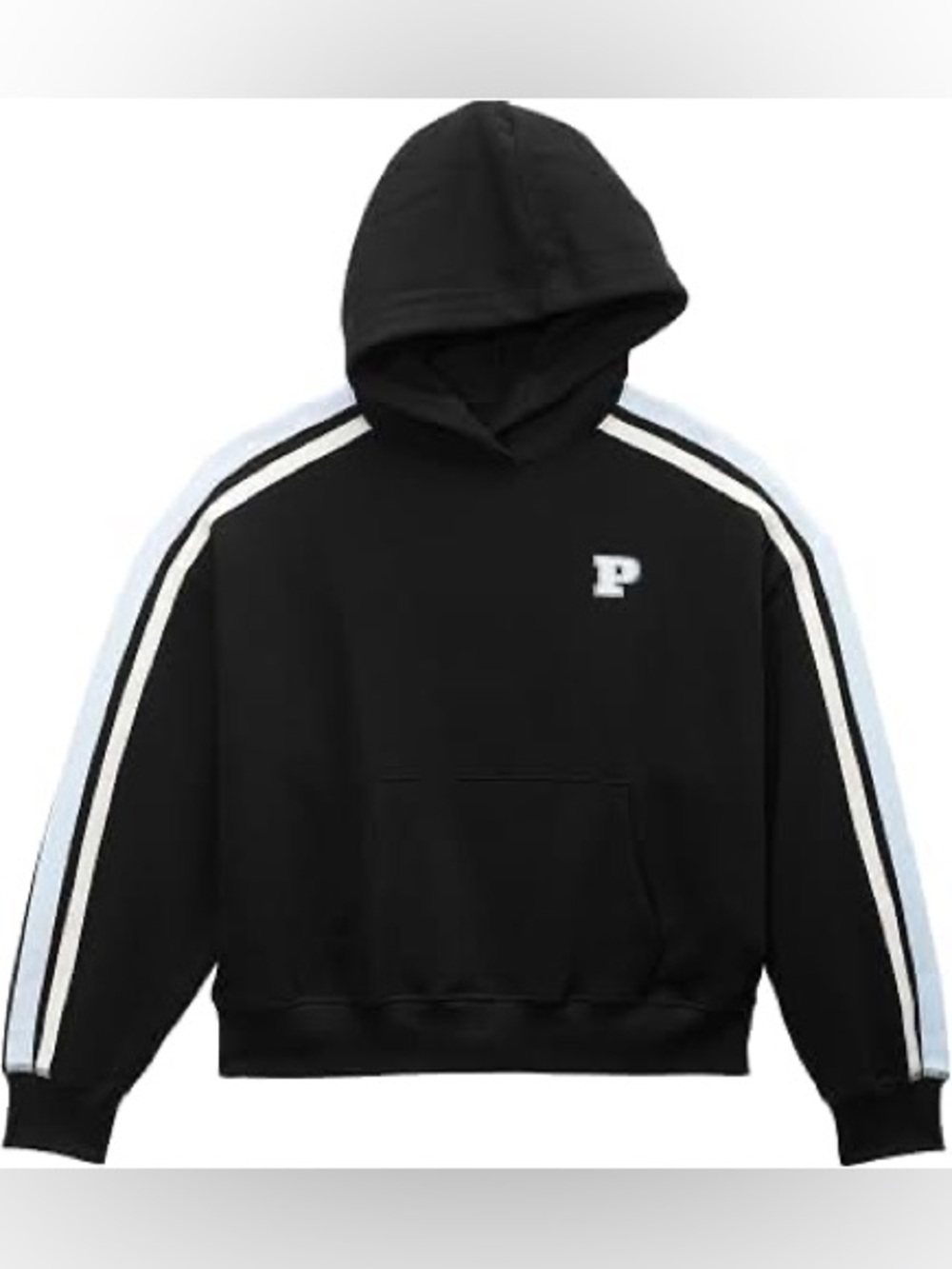 Victorias secret pink campus hoodie in black L